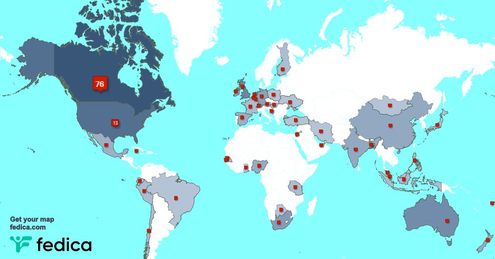 Special thank you to my 3 new followers from Canada last week. fedica.com/!lanaeagle2