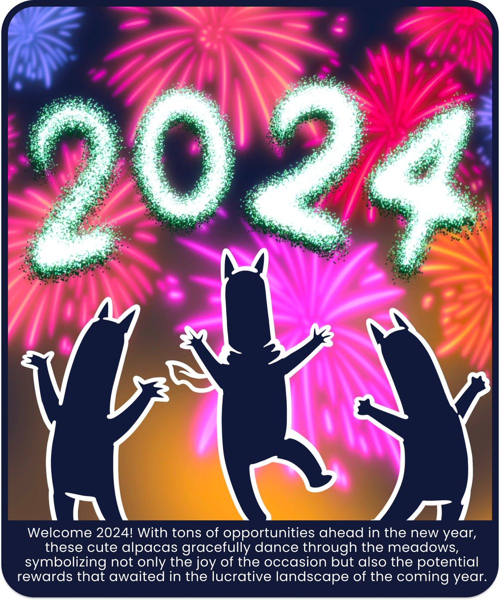 🎉Happy New Year 2024, alpacas! we are creating a special NFT for our community to celebrate the start of the year 🥳🥳 ➡️ To be eligible, you must have claimed at least one of the Alpaca Finance 2023 Event NFTs by Monday, 8th January 2024. 🎊 ➡️ Claim here:…
