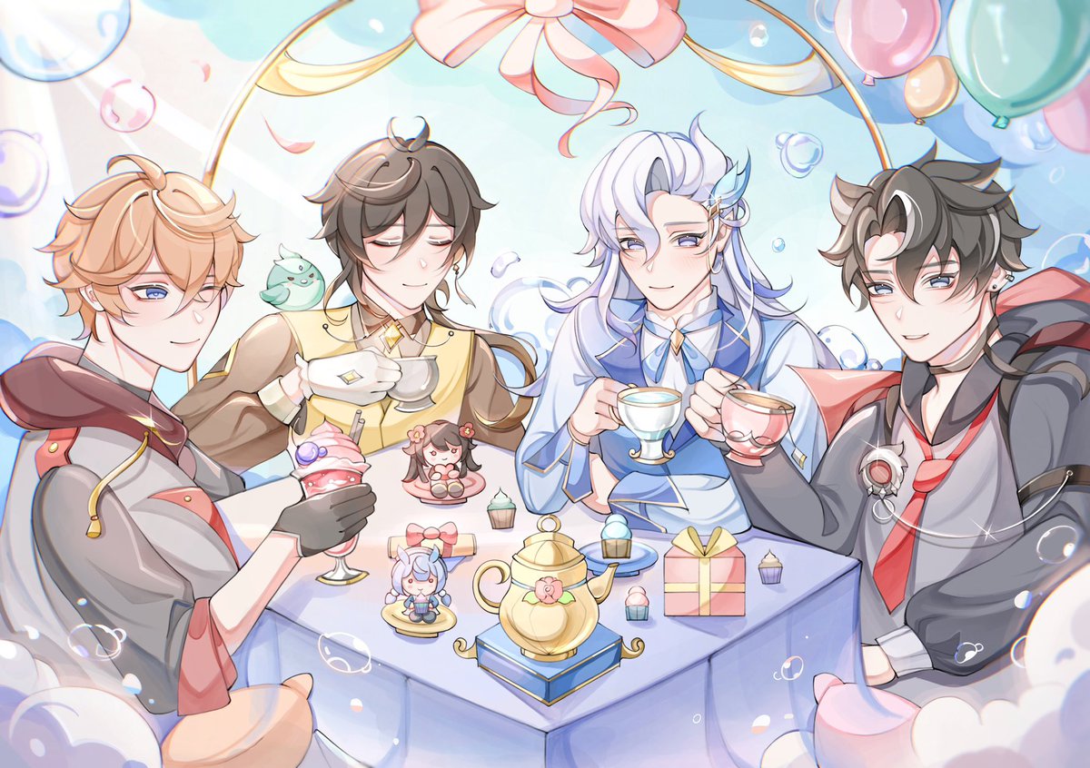 Happy new year!!🥳🥳
.
#ZhongChi #wriolette #GenshinImpact