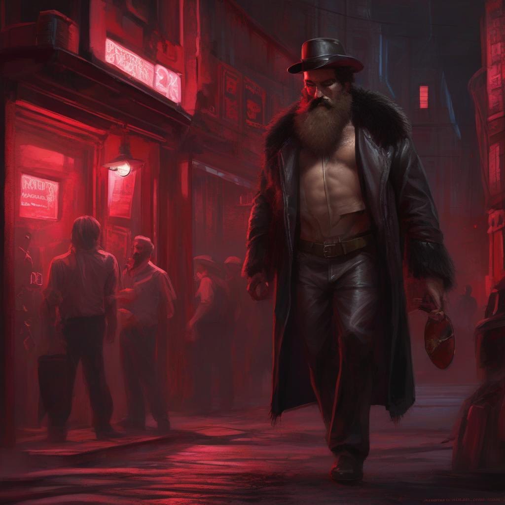 Working the red light district…