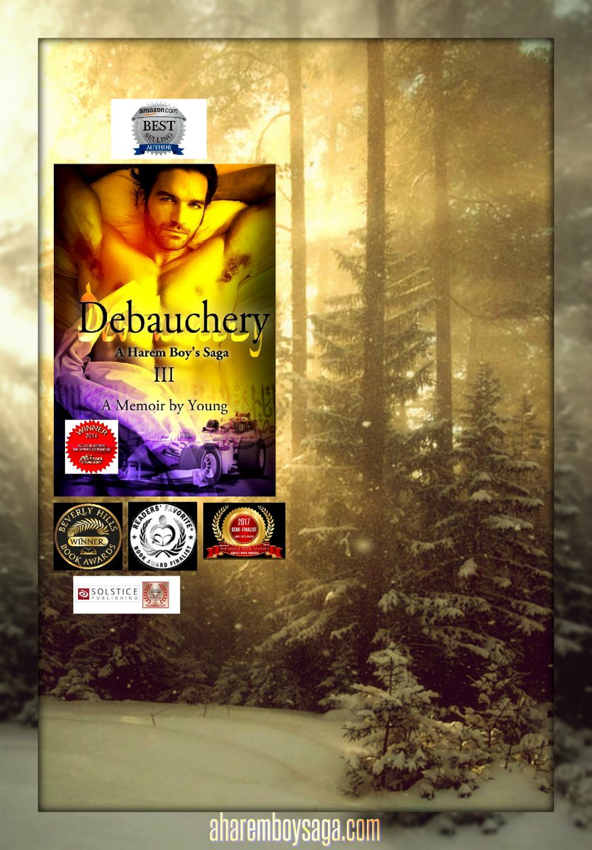 'January is when the adventure begins.' DEBAUCHERY getBook.at/DEBAUCHERY is the 3rd book to a sensually illuminating true story about a young man coming-of-age in a secret society & a male harem. #BookBoost #FreshInkGroup
