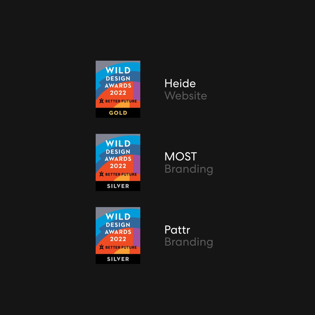 MASS_Melbourne's tweet photo. Heide, MOST and Pattr win some tin at the BETTER FUTURE WILD design awards. Congrats to the MASS team and our wonderful partners... https://t.co/NyVa9MGaEN