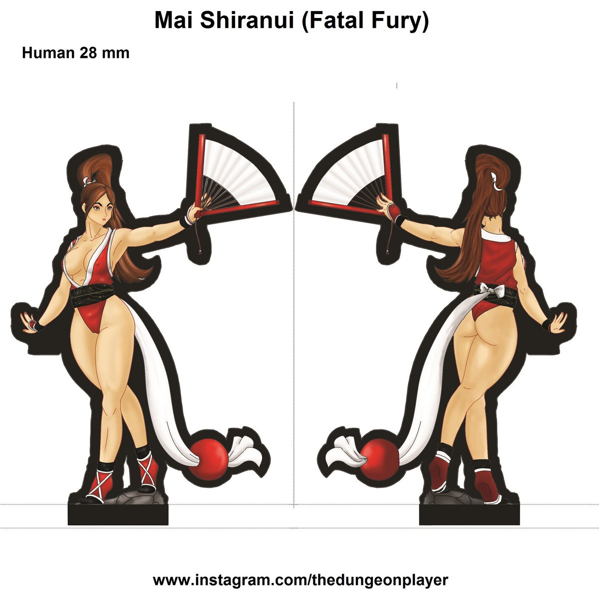 thedungeonplaye's tweet photo. ๐ฅ #ไธ็ฅ็ซ่ #MaiShiranui #KingofFighters #KoF #FatalFury #SmashBros #ใใใใฃใฑใใฎๆฅ #miniature #dm #DnD #pathfinder #rpg #printables #rpgresources #ninja #game #digitalart #art #papermini #ttrpg #28mm #wargames #warhammer40000 #DnD #pathfinder #comic #fanart #thedungeonplayer https://t.co/QEq81sWDtC