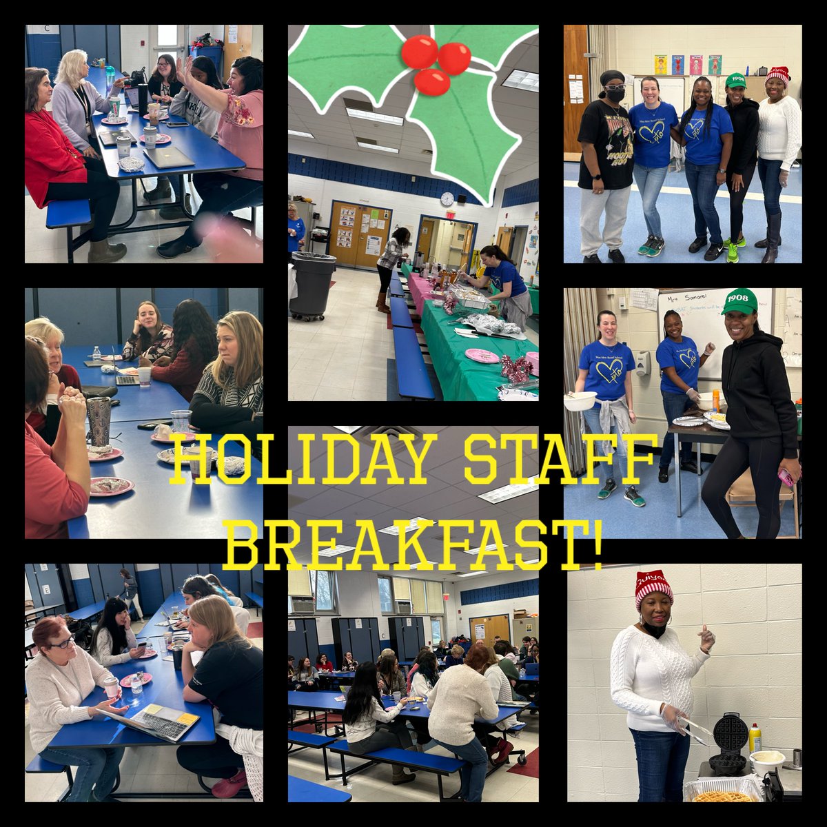 Karen Adams (@mac_ftpschool) on Twitter photo "MACnificent" flashback #11: Thank you, PTO and Mrs. Peters, Supervisor of K-8 School Counseling, for helping prepare holiday waffles for the staff! You are appreciated! Thank you, Corner Cafe and Grill; the breakfast sandwiches were delicious! <a href="/MAC_FTPSchool/">Karen Adams</a> <a href="/FTPSchools/">FTPSchools</a> "MACnificent" flashback #11: Thank you, PTO and Mrs. Peters, Supervisor of K-8 School Counseling, for helping prepare holiday waffles for the staff! You are appreciated! Thank you, Corner Cafe and Grill; the breakfast sandwiches were delicious! <a href="/MAC_FTPSchool/">Karen Adams</a> <a href="/FTPSchools/">FTPSchools</a>