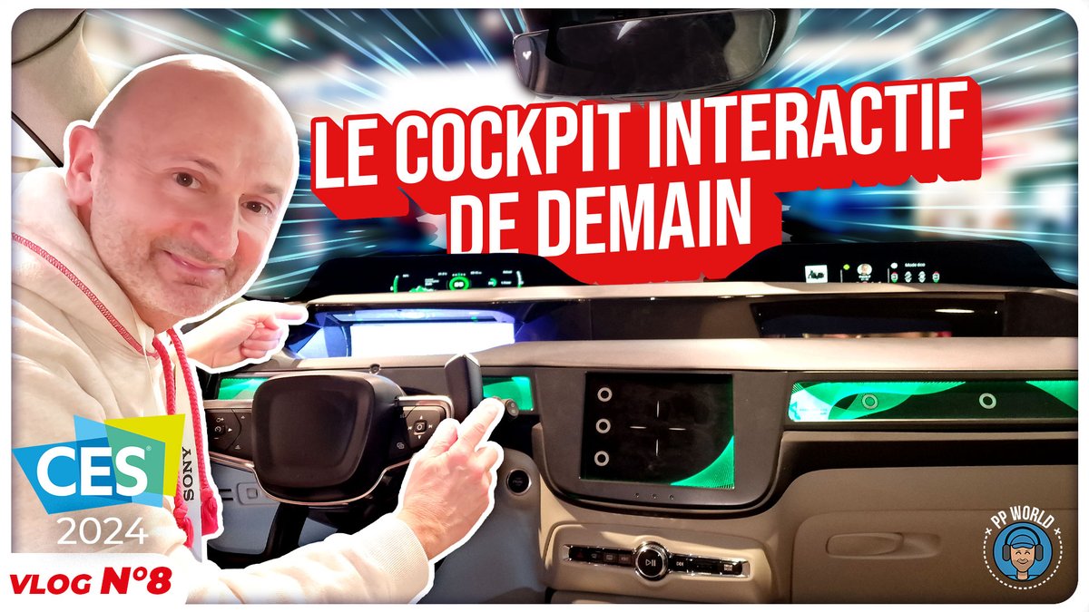 📢NOUVEAU VLOG CES 2024📢
Découvrez la cockpit voiture du futur : EyeLights (France, Toulouse). Concept génial, ChatGTP en assistant, design de folie, et des projets étonnants avec des acteurs prestigieux ! Allez, les toulousains !
RT RT 🔽🎥🔽
youtube.com/watch?v=IurDAP…