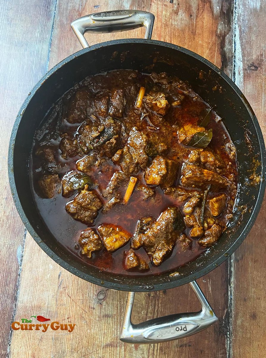 Sri Lankan black pork curry is amazing! You can easily make it at home. I learned this recipe in Sri Lanka and it is one you need to try. RECIPE HERE ---buff.ly/3SAsmjQ