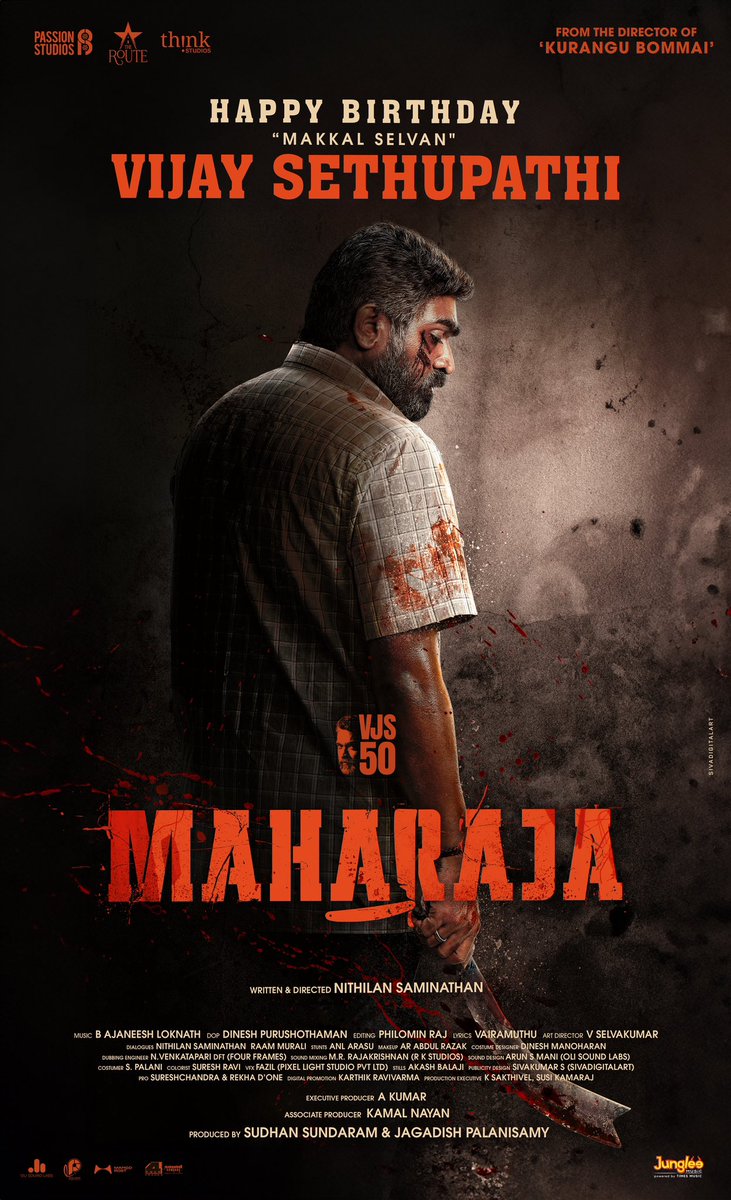 Jagadish (@jagadishbliss) on Twitter photo Wishing you a year filled with blockbuster performances, happiness & continued success #MakkalSelvan <a href="/VijaySethuOffl/">VijaySethupathi</a> sir β€οΈ
Your extraordinary performances leave us in awe every single time. Can't wait for the world to celebrate the magic you'll bring to the screen in #Maharaja Wishing you a year filled with blockbuster performances, happiness & continued success #MakkalSelvan <a href="/VijaySethuOffl/">VijaySethupathi</a> sir β€οΈ
Your extraordinary performances leave us in awe every single time. Can't wait for the world to celebrate the magic you'll bring to the screen in #Maharaja