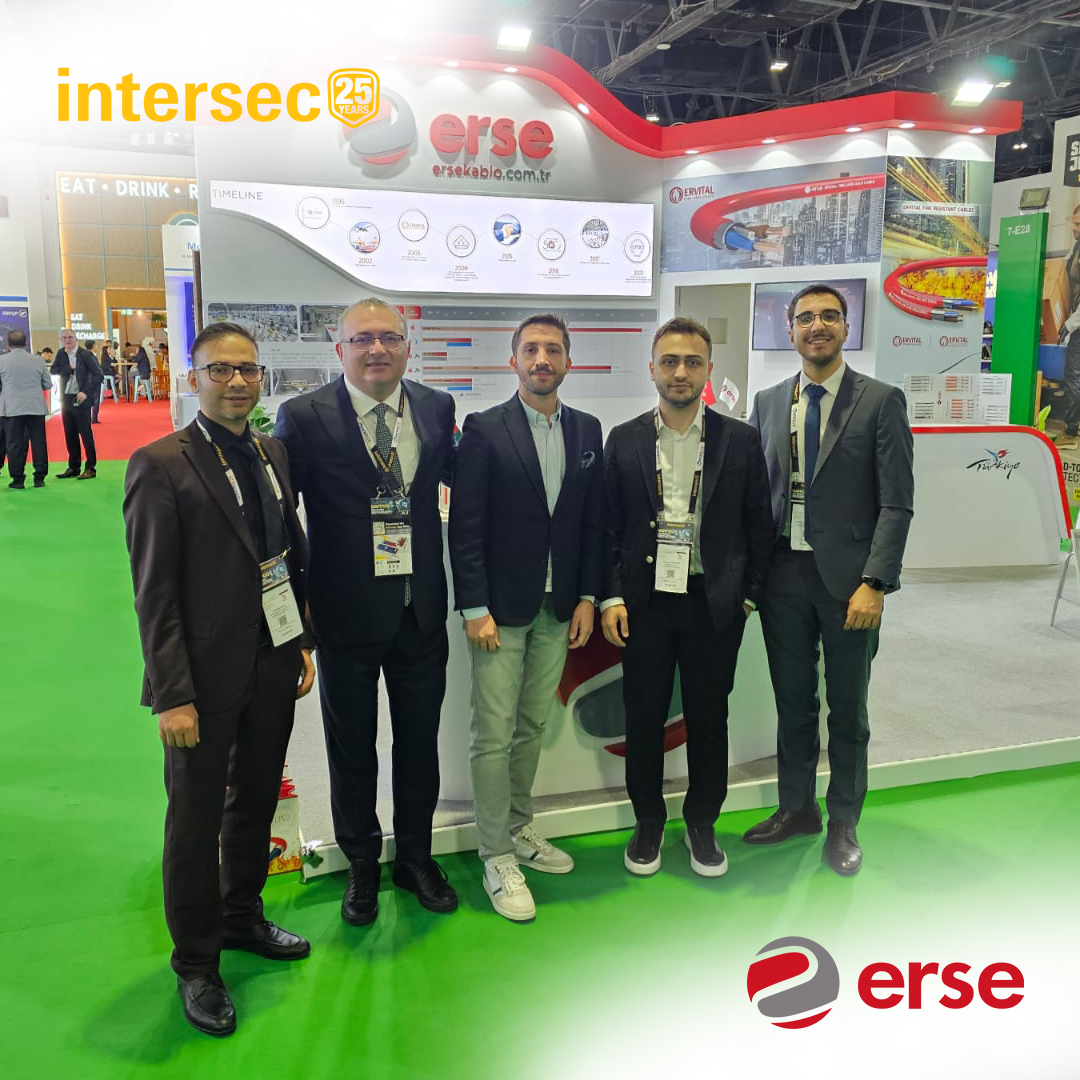 ersekablo's tweet photo. We took place the @IntersecExpo , stand 7-D22 in #DubaiWorldTradeCenter.
As #ErseKablo, we will be glad to see you to our stand for #Ervital #FireSafe #Cable and Ervital #FireSafeGoldCable reliable solutions.

#ersekabloexport #intersecexpo #25yearsofintersec #fireresistancable https://t.co/OUQ98Jxs5A