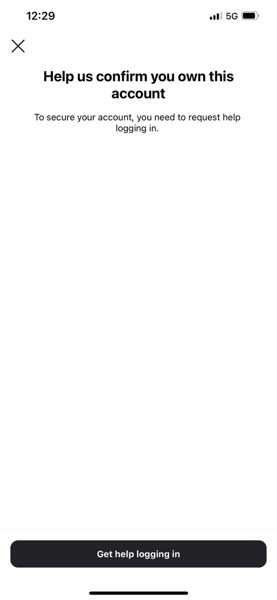 rachcallan's tweet photo. @instagram @supermetalx but when I follow the instructions emailed to me, I get this message again. How can I get into my account? I have tried everything. Will this bug ever be fixed? It’s been nearly 4 weeks now. @meta https://t.co/etvRrAAJZF