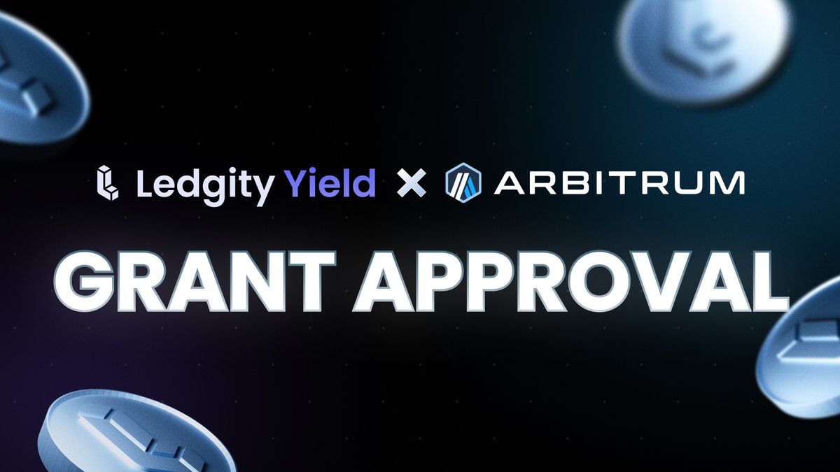 LedgityYield's tweet photo. 🚀 Big News! 🌟 We’re thrilled to reveal our partnership with @arbitrum ! A key highlight is the grant we’ve received, paving the way for expansive growth on the #Arbitrum network. This marks a new chapter of growth and innovation in #DeFi &amp; #RWA https://t.co/bLsyZbX33X