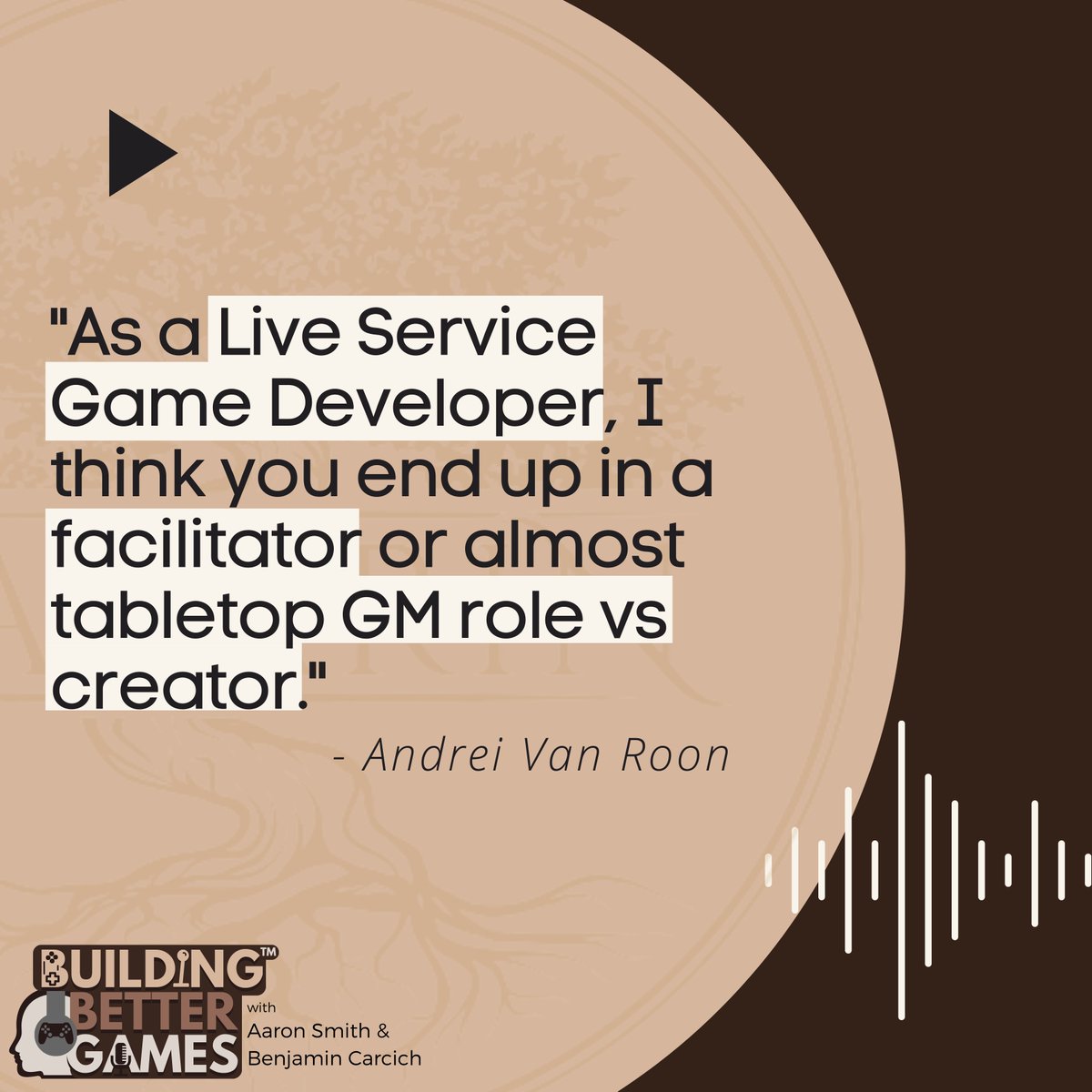 Game design looks different when you live in a live service world. We've brought in <a href="/RiotMeddler/">Andrei van Roon</a>, Head of League of Legends at Riot Games to talk about some of the biggest games out there, and what you can learn from them. pod.link/1559448378
#gamedev #gamedesign
