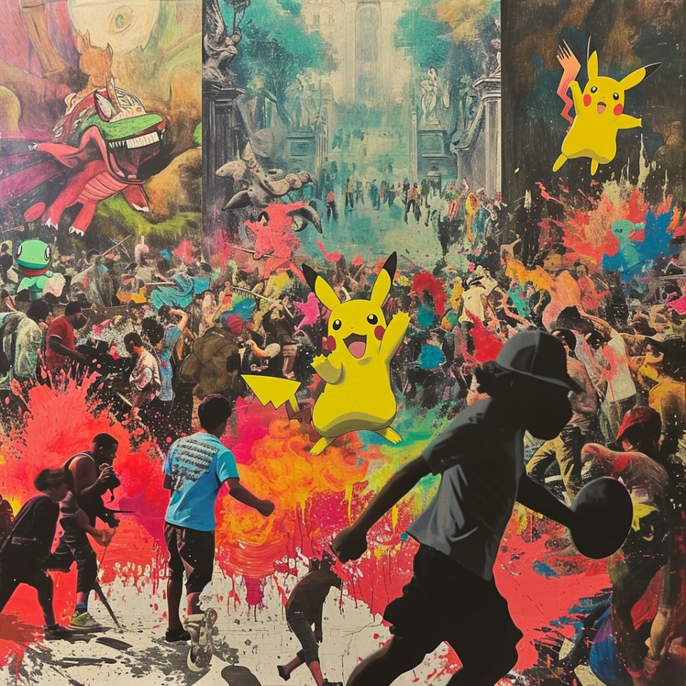 Parable2024's tweet image. January 16th.

Van Gogh Museum - Pokemon project of last year caused near riots. Yet Pikachu card to return.