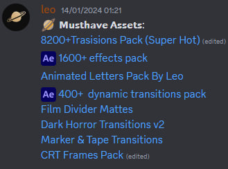 leomeethewoo's tweet photo. ❗️GIVEAWAY ALLERT❗️

A link to a discord server with 80+GB OF ASSETS for everyone who:

➕Follow me &amp; @PhilipW_edits
♻️ Retweet
 📧Reply: DS

There are also a lot of interesting things on the server, you definitely won't be bored! https://t.co/VXjlkWkPvb