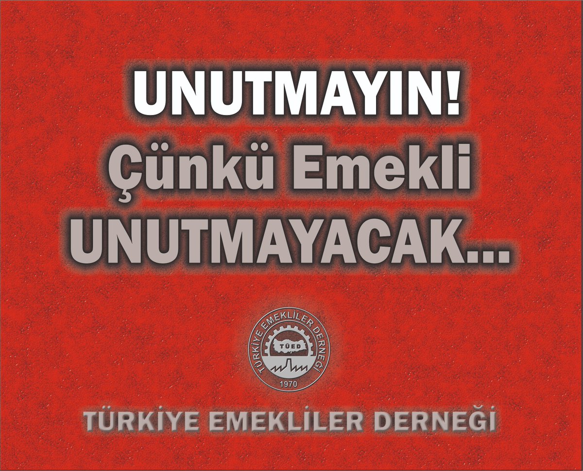 tued_1970's tweet photo. EN DÜŞÜK EMEKLİ ÖDEMESİ 10.000 LİRA 
REFAH PAYI %5 Oldu! 
EMEKLİLER TEPKİLİ,ÖFKELİ. 
EMEKLİ ENFLASYONUN ALTINDA KALDI! 
#HesapGünü31Mart https://t.co/dmTFVIWfsV