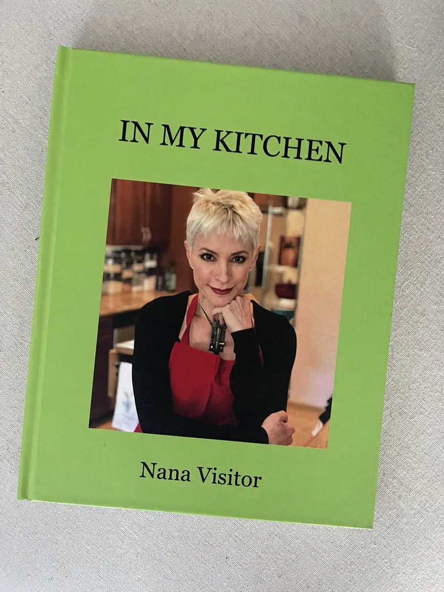 I wonder if <a href="/NanaVisitor/">Nana Visitor</a> will be making / has made a part 2 of her cookbook? If so, I need it!!! Loved her first book. ❤️