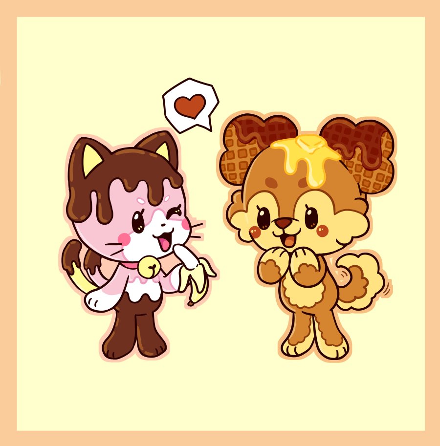 Will you share your nanner? 🍌👀
#chibi #furry #furryart