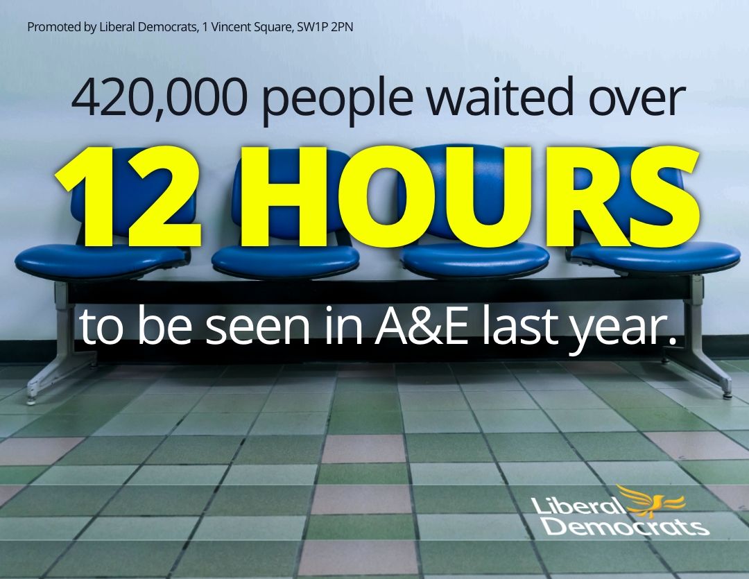 These appalling delays are leaving often vulnerable and elderly patients waiting for hours on end in overcrowded A&Es.  Yet rather than fund our buckling health service, Rishi Sunak is cutting NHS funding and handing tax breaks to the banks instead.