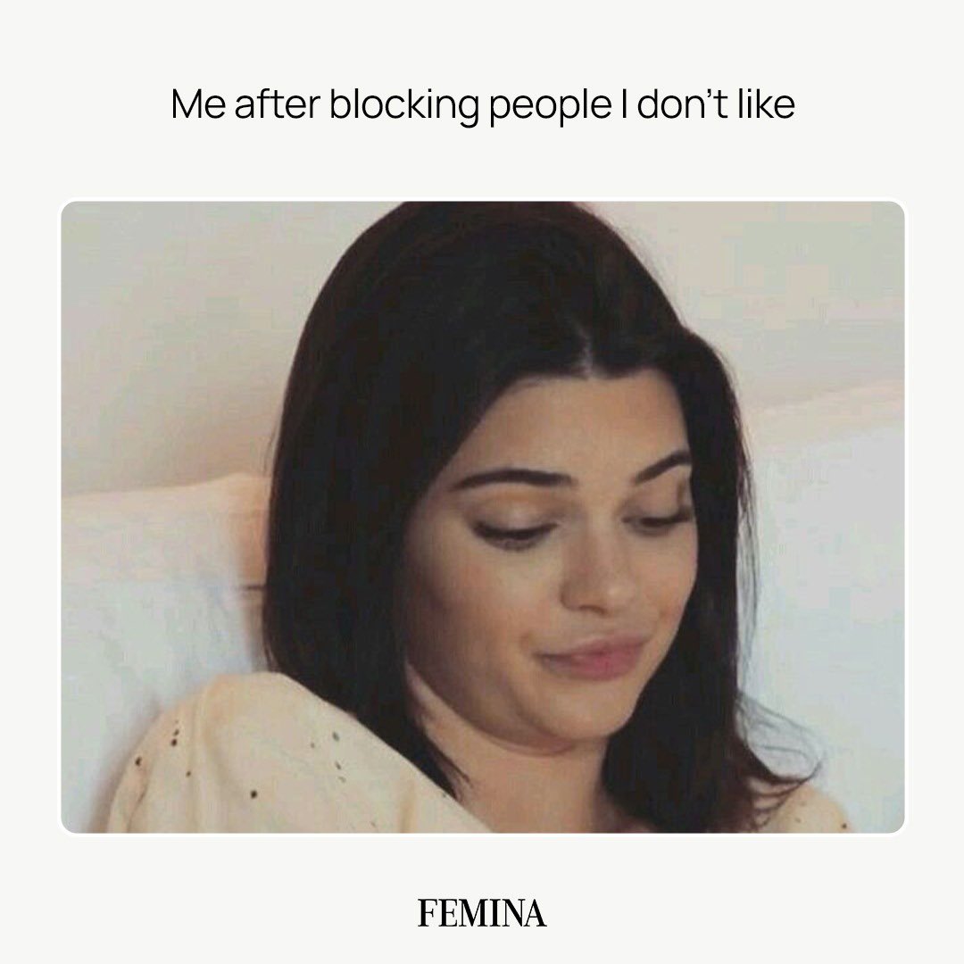 FeminaIndia's tweet photo. I mean, it’s you, not me!

#Femina #Meme #BlockingPeople #Blocked 

[blocking people, femina, meme] https://t.co/XDBuUA6X5B