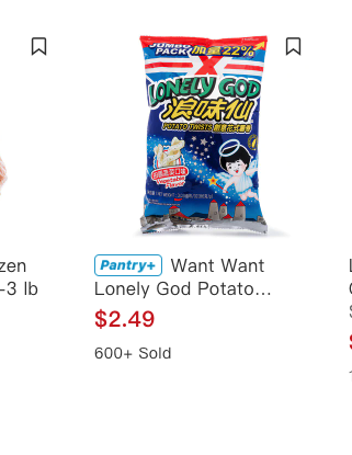 lawyerschiff's tweet photo. #WantWantLonelyGodPotato 🫡
I blame the snow day without any snow, or court.
#SayWeee makes #Amazon look tame. https://t.co/UqPk2nNGmh