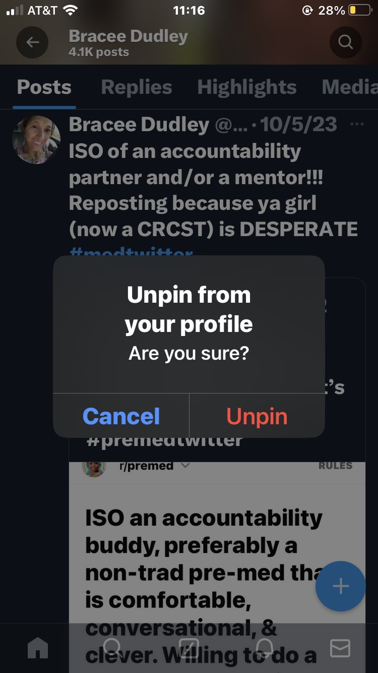Literally been looking for an accountability buddy and/or mentor since ~2020 so maybe it’s time to take a break from pursuing medicine tbh. https://t.co/iqXenoETWJ