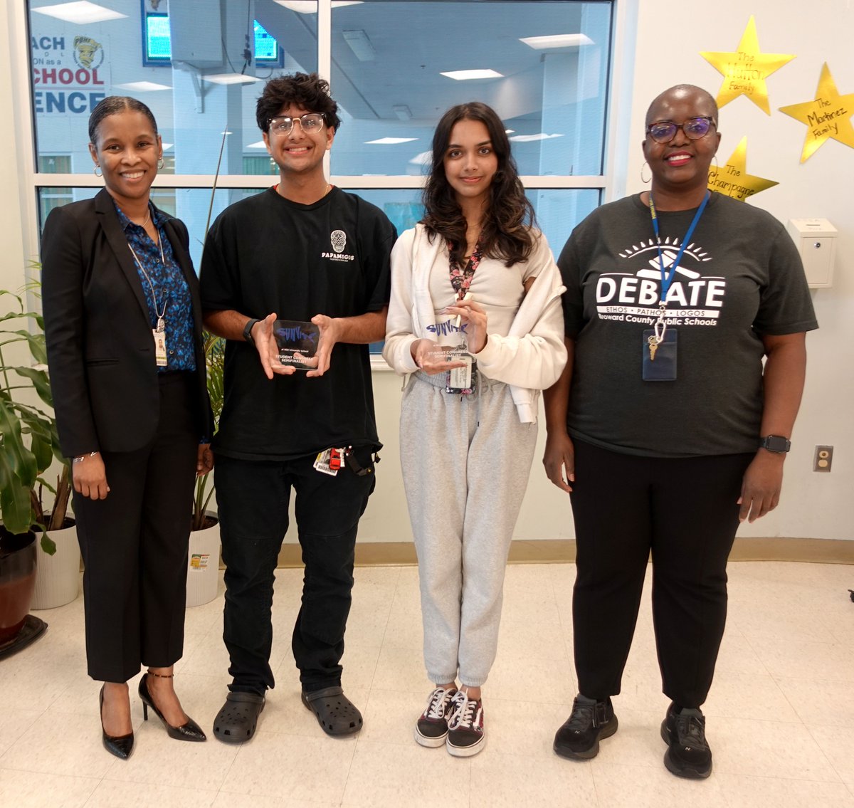 Congratulations to Dhara Patel and Yash Upadhyay for their impressive achievements in the Congressional Debate at the Sunvite National 3-Day Speech & Debate Tournament at Nova Southeastern University over the weekend! 🎉 #SpeechDebate #TournamentSuccess