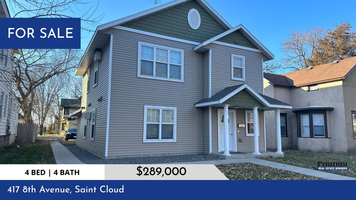 Investment Opportunity next to SCSU!

#PremierRealEstateServices #RealEstateForSale #HomeSearch #PremierHomeSearch homeforsale.at/417_8TH_AVENUE…