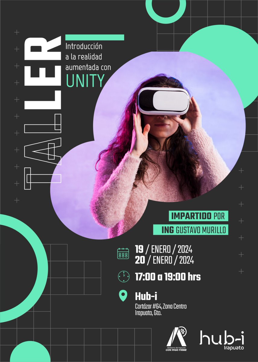 Te invitamos al taller de introducción a la realidad aumentada con UNITY, descubre la tecnología que esta transformando la manera en que interactuamos con nuestro entorno. 💯 Link de registro: docs.google.com/forms/d/e/1FAI…