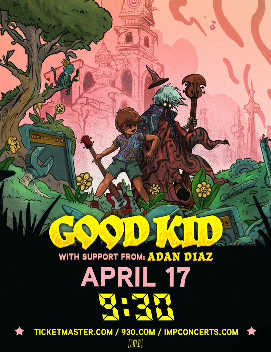 ‼️LOW TICKET WARNING‼️4/17, @goodkidband 🎟️: hive.co/l/goodkid930