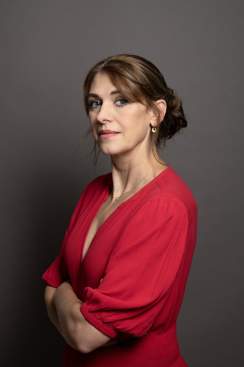 claremulley's tweet photo. New book soon… 
New author photo now!
@Jpmasclet is the photography king! Thank you for such a great shot, &amp; lots of good chat too :)
I’m wearing red to match the cover of #AgentZo, designed in the colours of Poland, &amp; published by @wnbooks on 16 May!!! https://t.co/6UxSTeMIjl