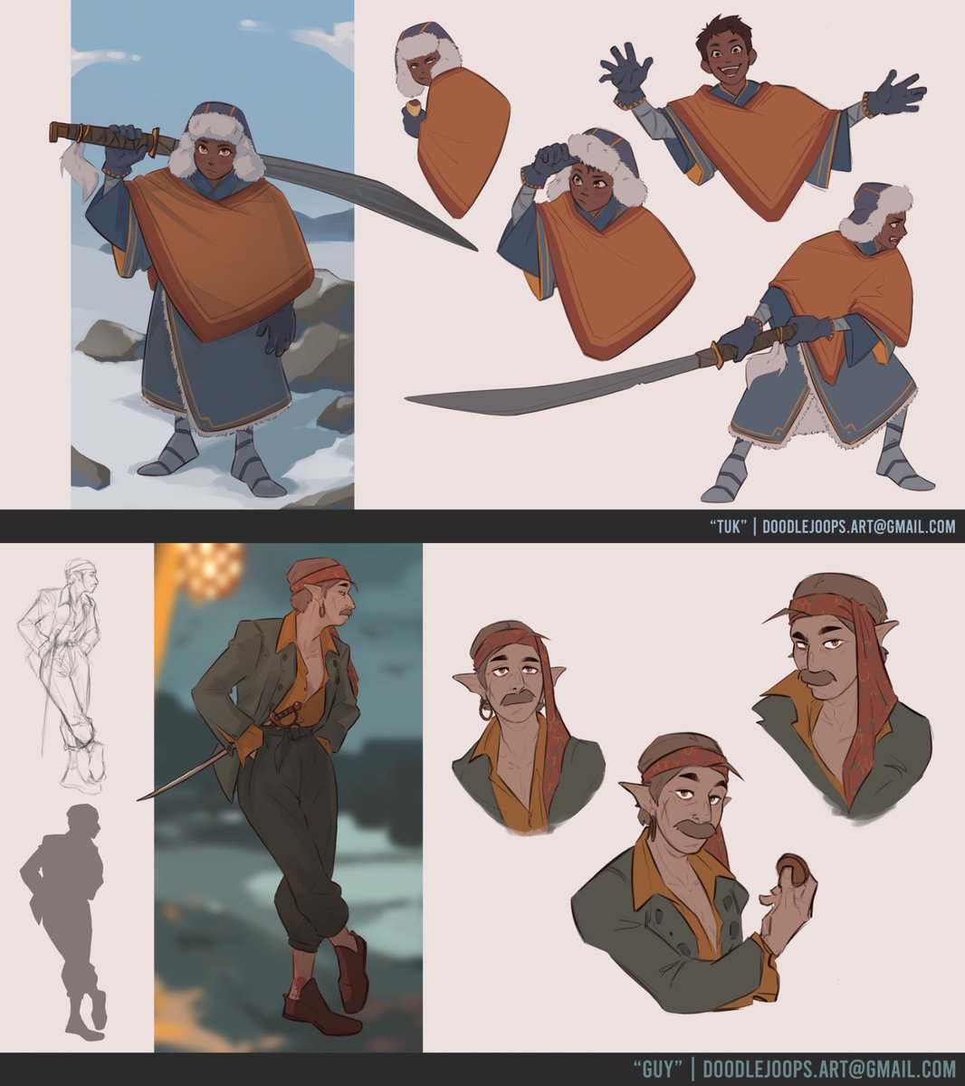 doodlejoops's tweet photo. I’ve learned my company is planning for all new content to soon be generated entirely by AI, and there is a good chance I’ll be out of a job this year.

So, if anyone is looking for a character designer or illustrator for their projects, hit me up! https://t.co/EvcwLQblDC