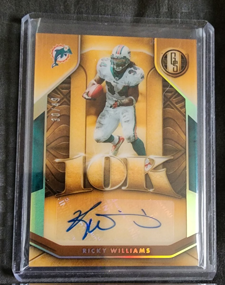 djackson1609's tweet photo. If anyone is in the dolphins fan group called "Miracle Memorabilia" on FB. I've got a mini open for 7 spots into the main event for the Ricky Williams Jackpot I've got going on. Winner takes home all items in the pics here, plus an orange alternate jersey as well. #FinsUp https://t.co/Y0zwO0oojY