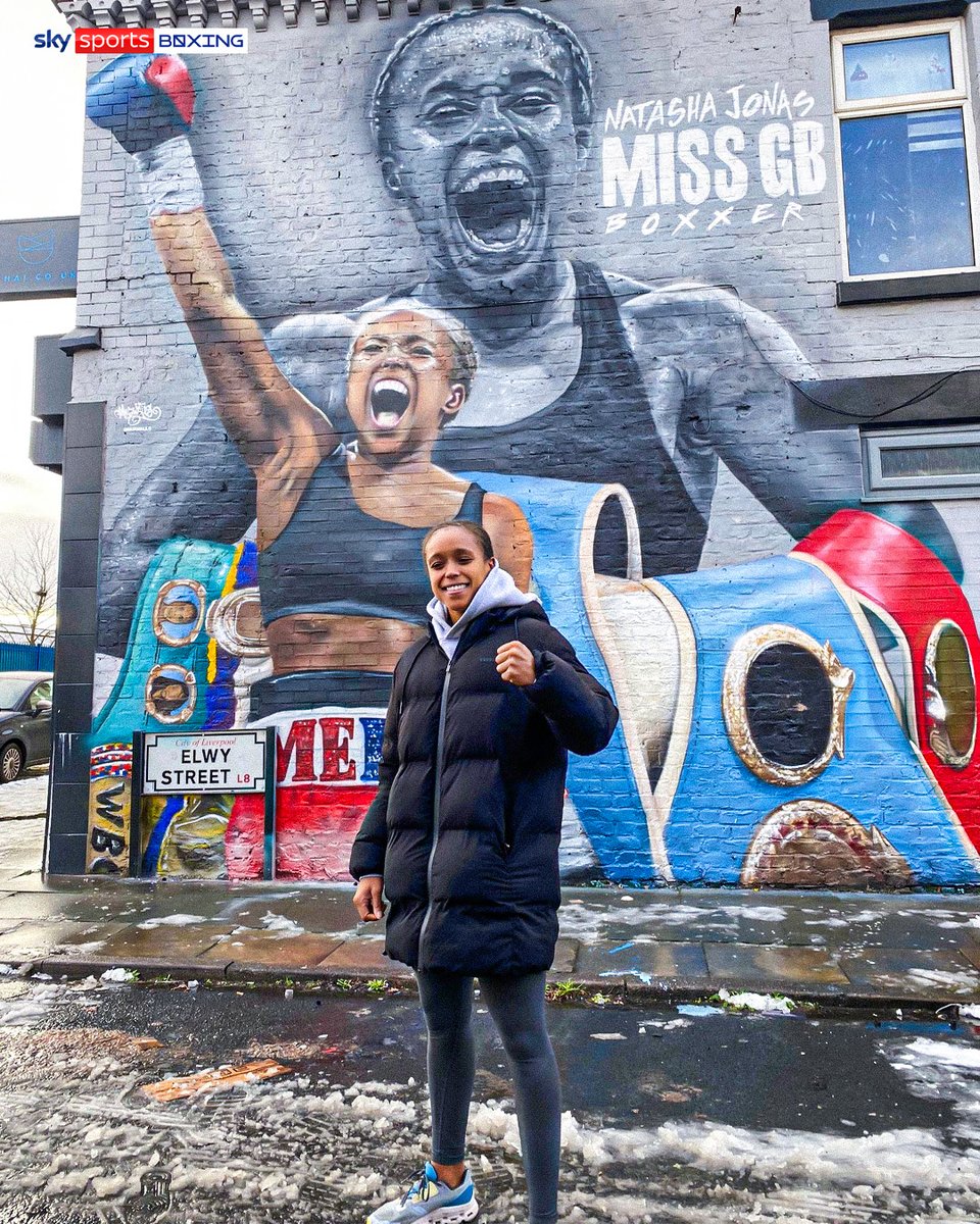 A new mural was unveiled to honour Liverpool legend Natasha Jonas 🖼️🥊