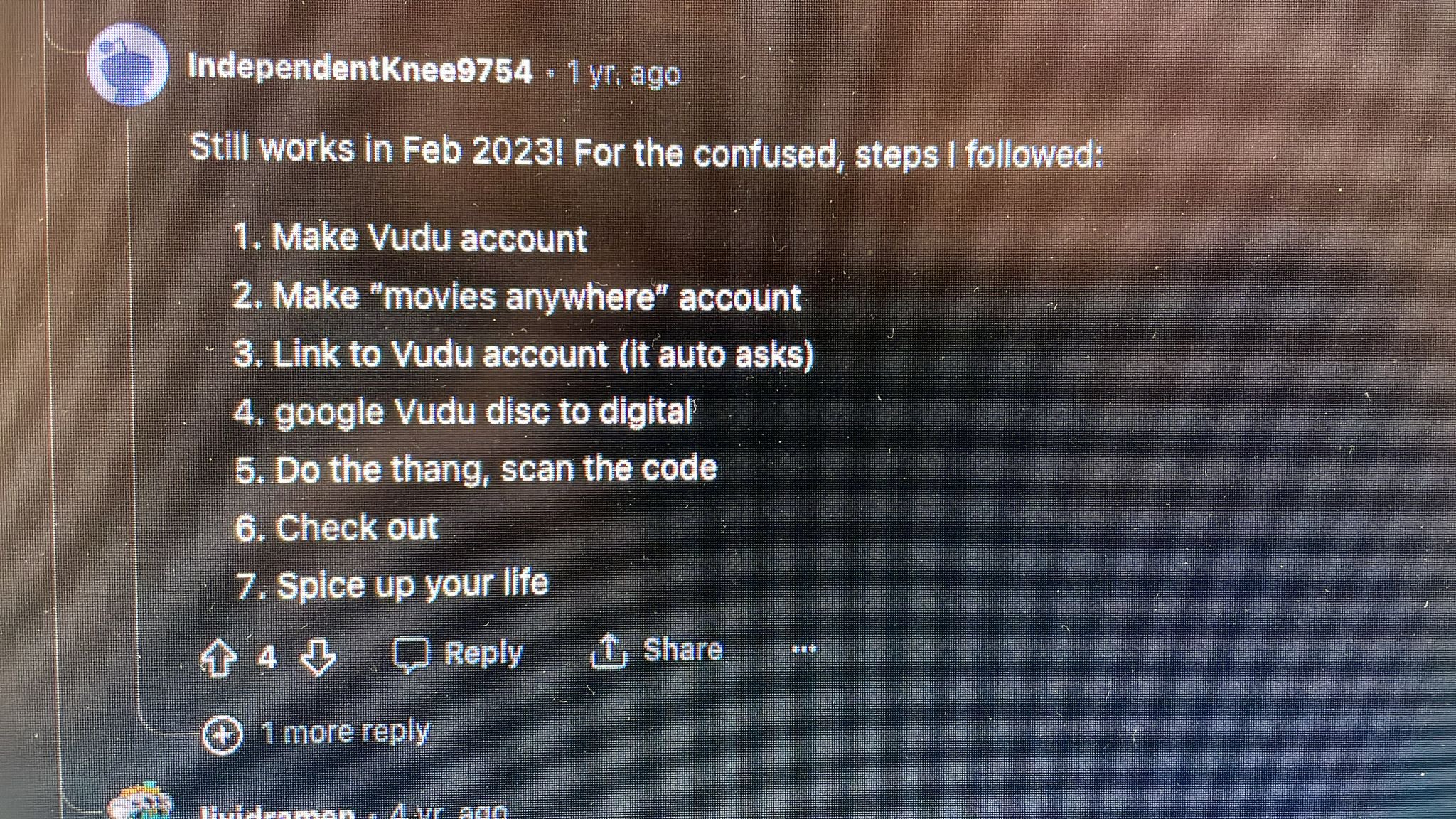 Vudu Disc To Digital 2024 Linea Petunia