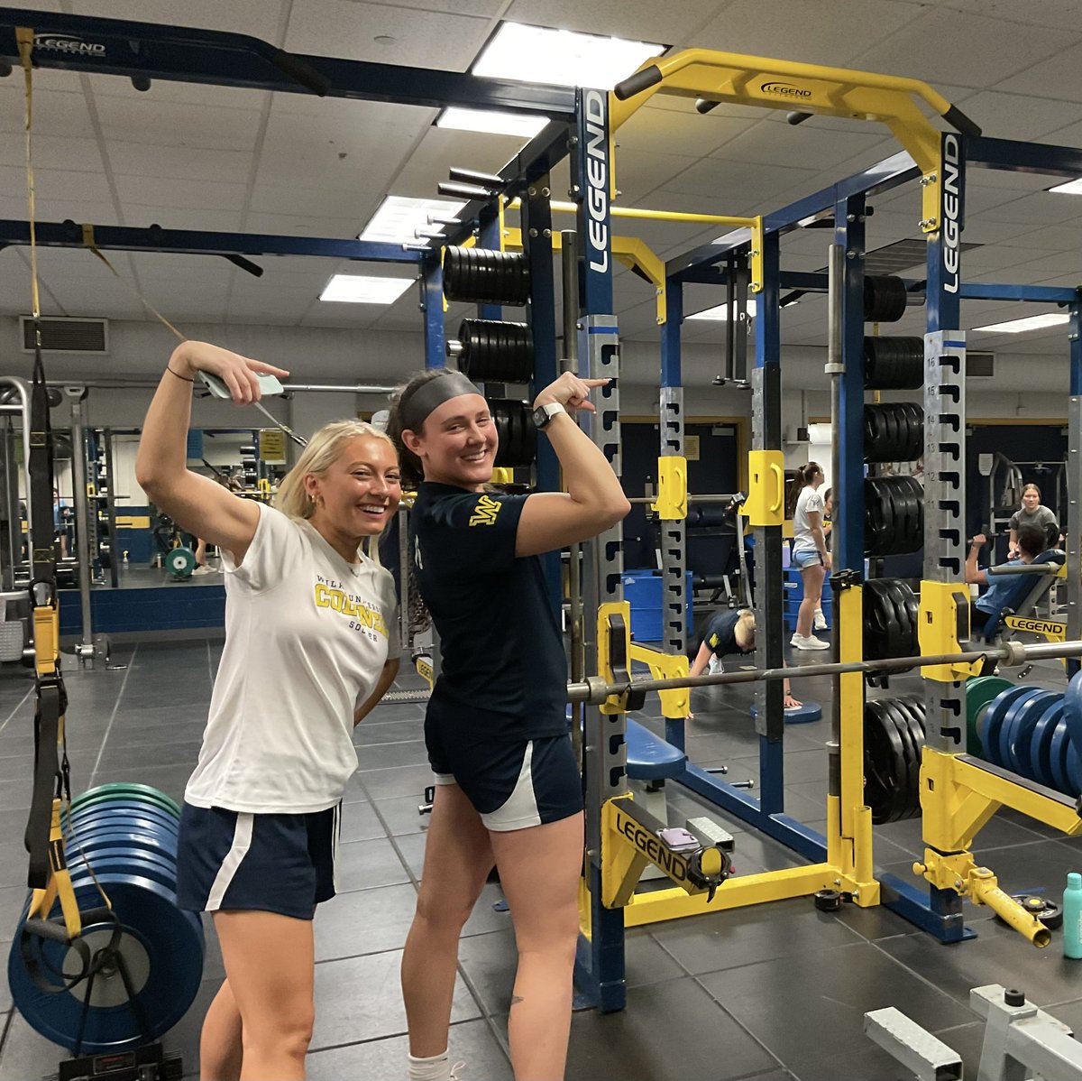 WilkesSC's tweet photo. Kickin’ the semester off the right way! Women’s Soccer getting the work in on this snowy day #nodaysoff ! https://t.co/DUqKWganXG