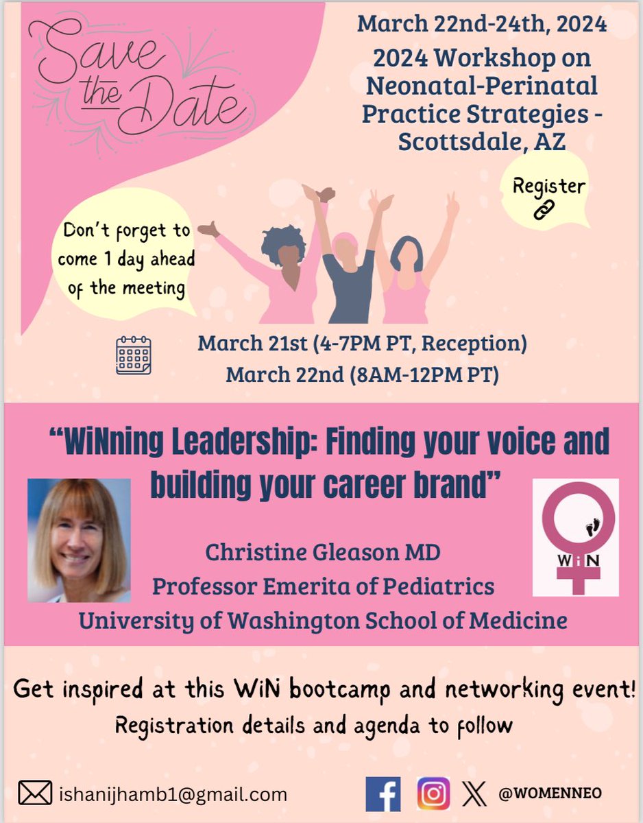 Hello WiNners! #WNPPS2024 is round the corner, March 22-24 in Scottsdale, AZ. You are invited to #WomenNeo bootcamp & networking event! Registration link and detailed agenda to follow.