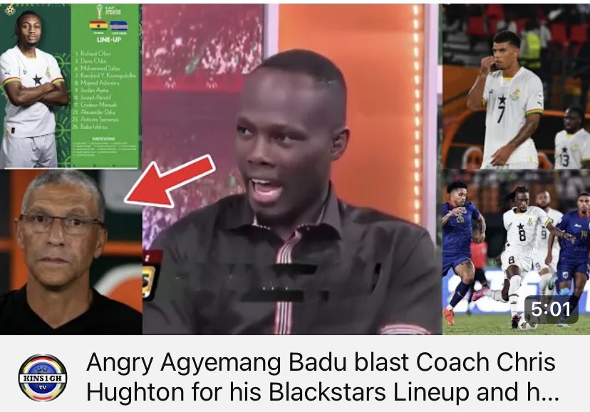 KinsOnegh's tweet photo. Eei eei ei Agyemang Bedu vex o
u must watch this😂😂🤦♂️
Full video in the comments section
#Cheddar #BernardAvle #ayobafootballfever #SafoNewMan #KennedyAgyapong #UmaruSanda #Trump #Snow #TheNewForce https://t.co/2TMYGRGsPM
