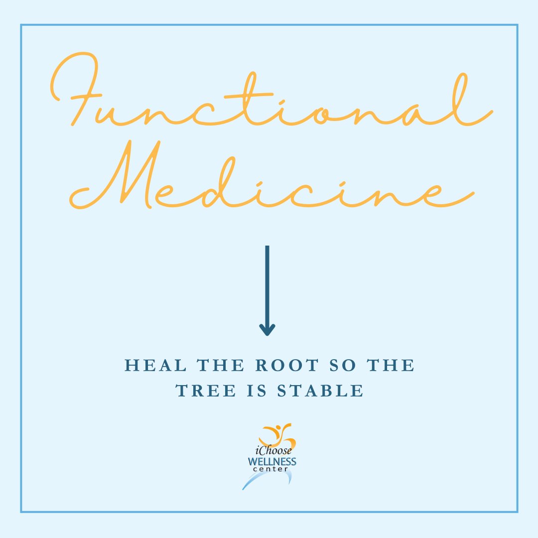 With Functional Medicine we analyze the root cause of your health problems by looking beyond your symptoms. If you’re tired of not feeling your best, Functional Medicine may be able to help. 🌳 (650) 212-1000 ichoosewellnesscenter.com #wellness #ichoosewellnesscenter