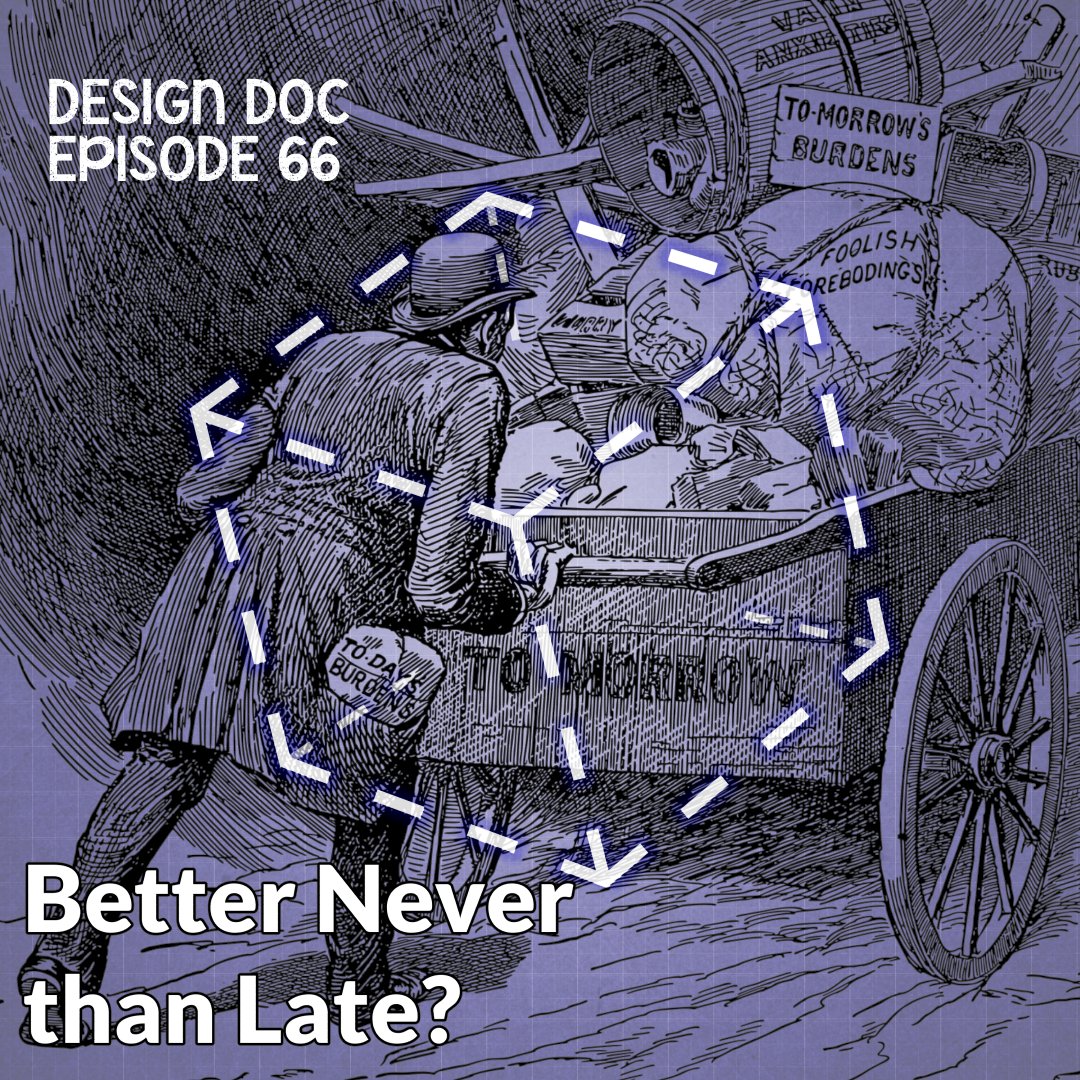 turtleandbun's tweet photo. The newest episode of Design Doc is out! We talk about finally finishing a project that's languished for over six years. Listen wherever you get your podcasts!

https://t.co/8vavroffjG https://t.co/HhN29U0vOo