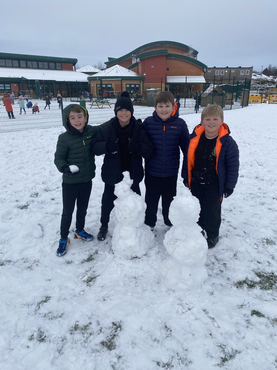 5AC had the best time in the snow today! ☃️❄️