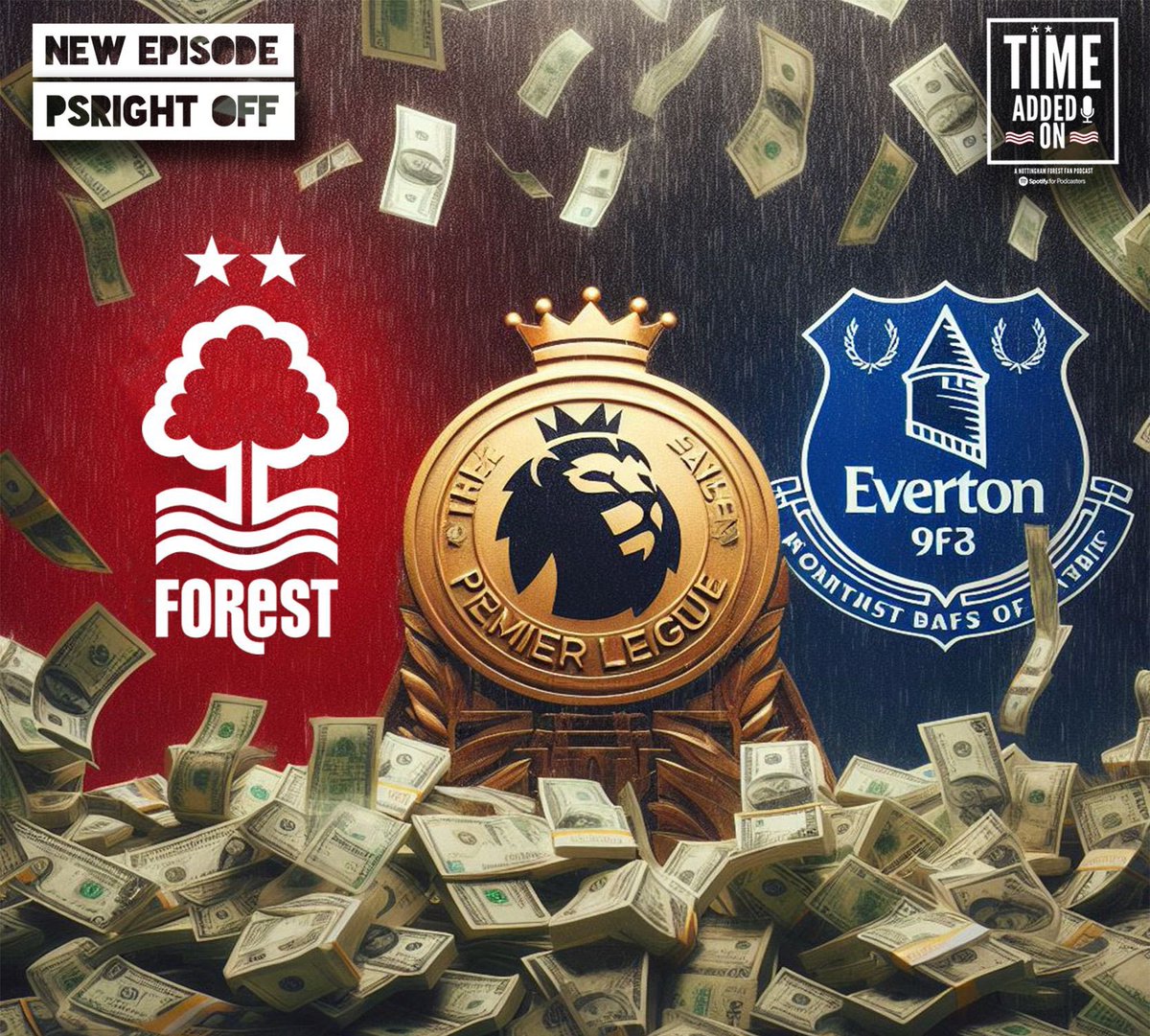 TimeAddedOnPod's tweet image. 🚨 New episode out now #nffc 

A light hearted to take on the events of the past 48 hours… 

🔴 Reaction to the PSR charge
⚪️ Brennan Johnson defence 
🔴 The long wait until April 
⚪️ Impact on the pitch 

Apple: shorturl.at/vER19
Spotify: shorturl.at/hJKR9