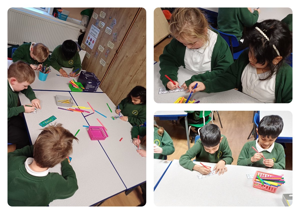 olvschool's tweet photo. KS1 Book Club read "Ssh! I'm Reading" in our first meeting this week. We talked about our favourite books, drew our favourite characters and made bookmarks. #OLVReading #OLVEnglish #bestdaysoftheirlives @bcw_cat https://t.co/TGNhmGJMpi