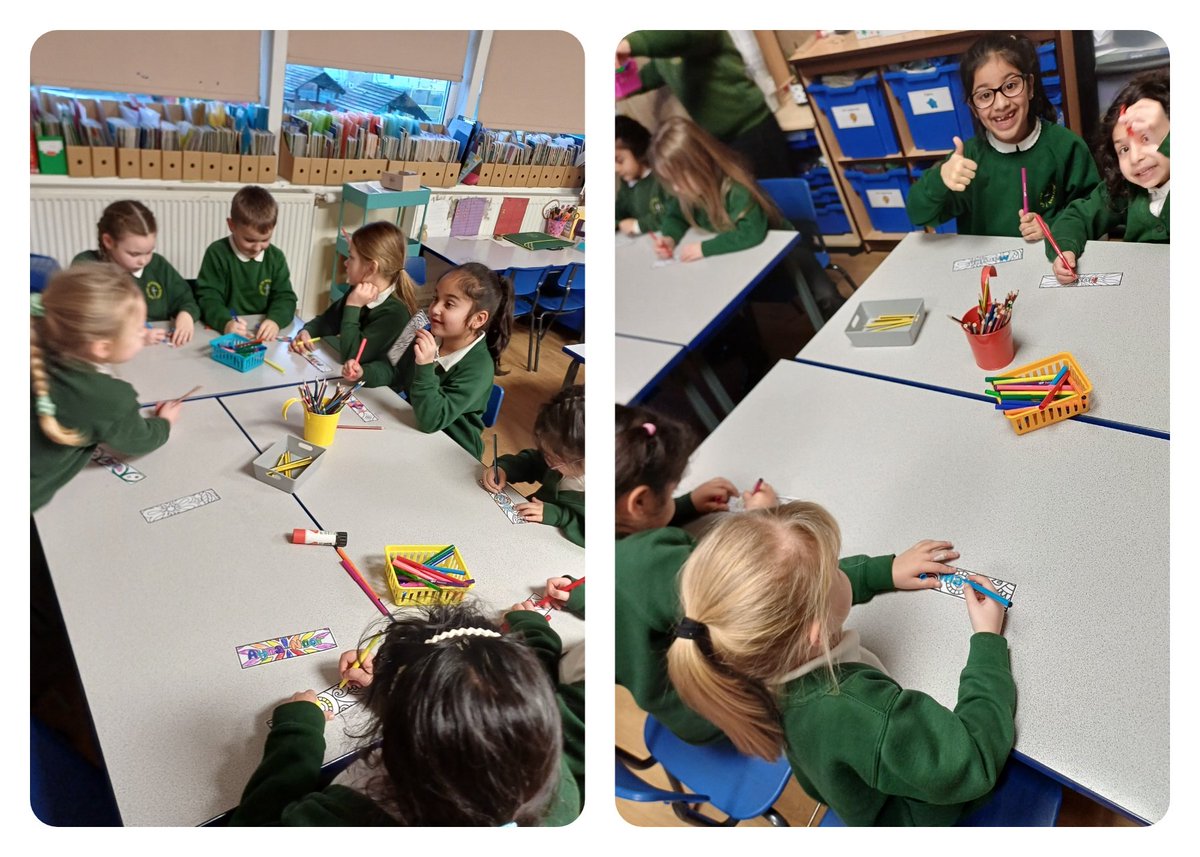 olvschool's tweet photo. KS1 Book Club read "Ssh! I'm Reading" in our first meeting this week. We talked about our favourite books, drew our favourite characters and made bookmarks. #OLVReading #OLVEnglish #bestdaysoftheirlives @bcw_cat https://t.co/TGNhmGJMpi