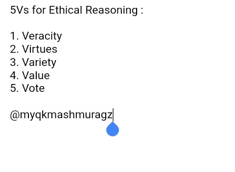 myqkmashmuragz's tweet image. #5Vs #EthicalReasoning