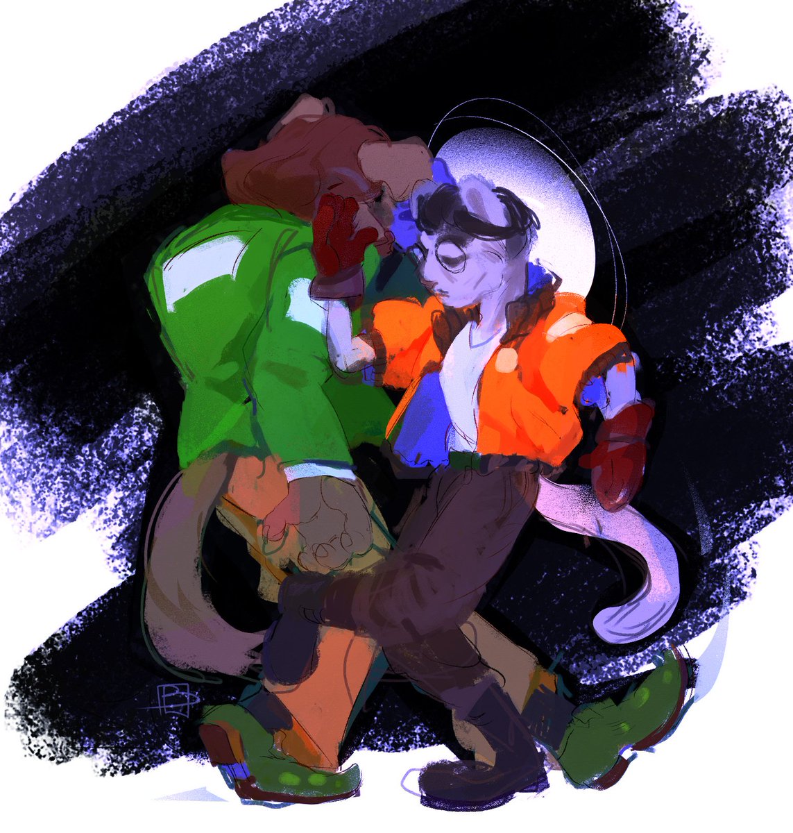 anideys's tweet photo. #DiscoElysium  #furryart #furryfandom #furryartwork https://t.co/bAUqx1Elgs