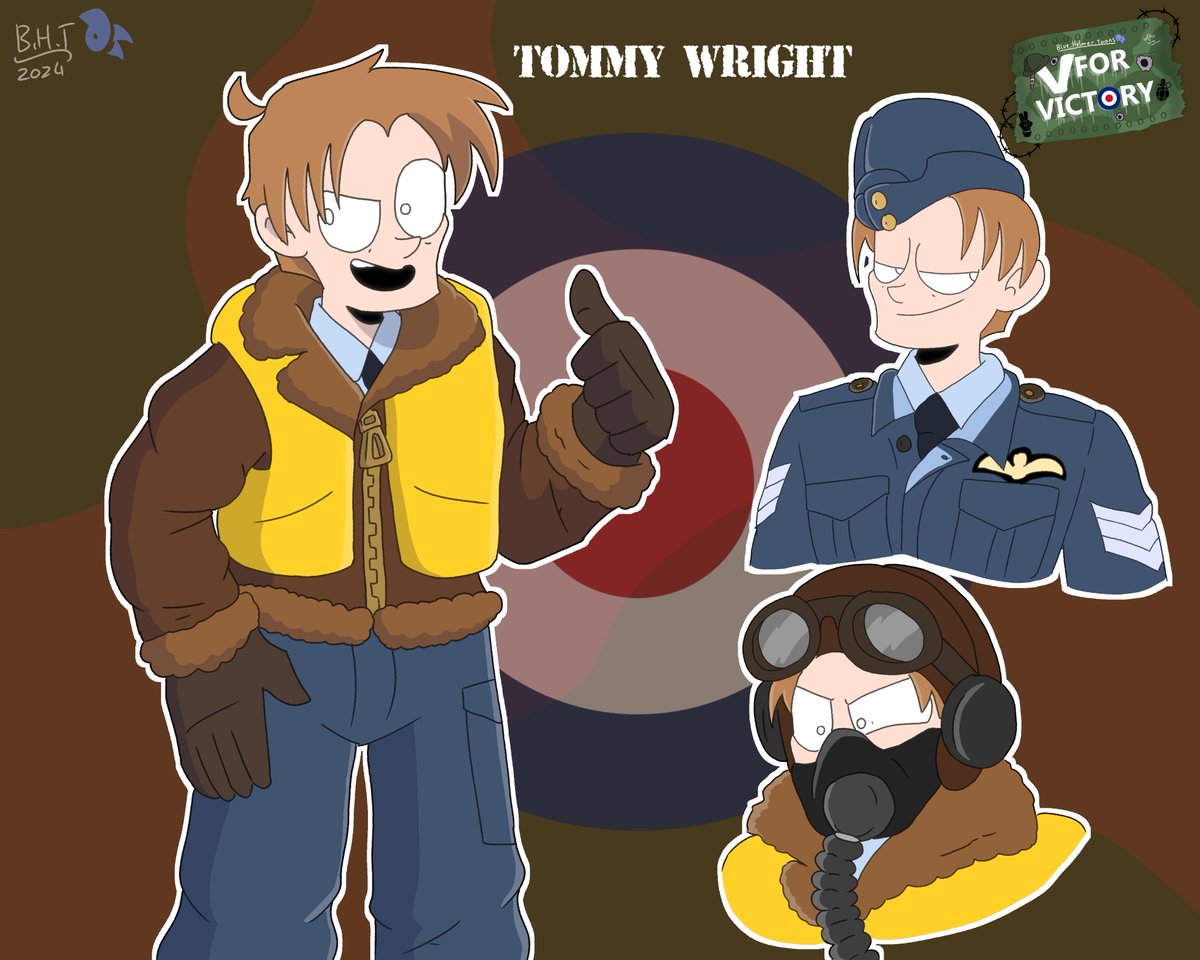 V for Victory - new character concept

he's an RAF pilot

#bhtvforvictory #ww2 #worldwar2 #ww2pilot #raf #royalairforce #ww2history #ww2raf #bluehelmetoc #oc #ocs #myoc #myocs #originalcharacter #myoriginalcharacter #characterdesign #art #artwork #myart #digitalart