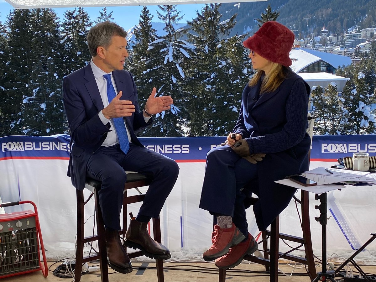 It was a pleasure to join @MariaBartiromo today at the World Economic Forum on @MorningsMaria to discuss #GenAI’s potential impact on the workforce and the prospects for M&A in 2024. #WEF24
