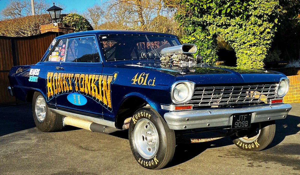 ukhotrods's tweet image. Ad:  Street-legal 1964 Supercharged Chevrolet Nova Gasser
On eBay here --&amp;gt;&amp;gt; ow.ly/WSgV50Qrp3B

 #ChevroletNova #GasserCircus #DragCar #ClassicCar #MuscleCar #StreetLegal