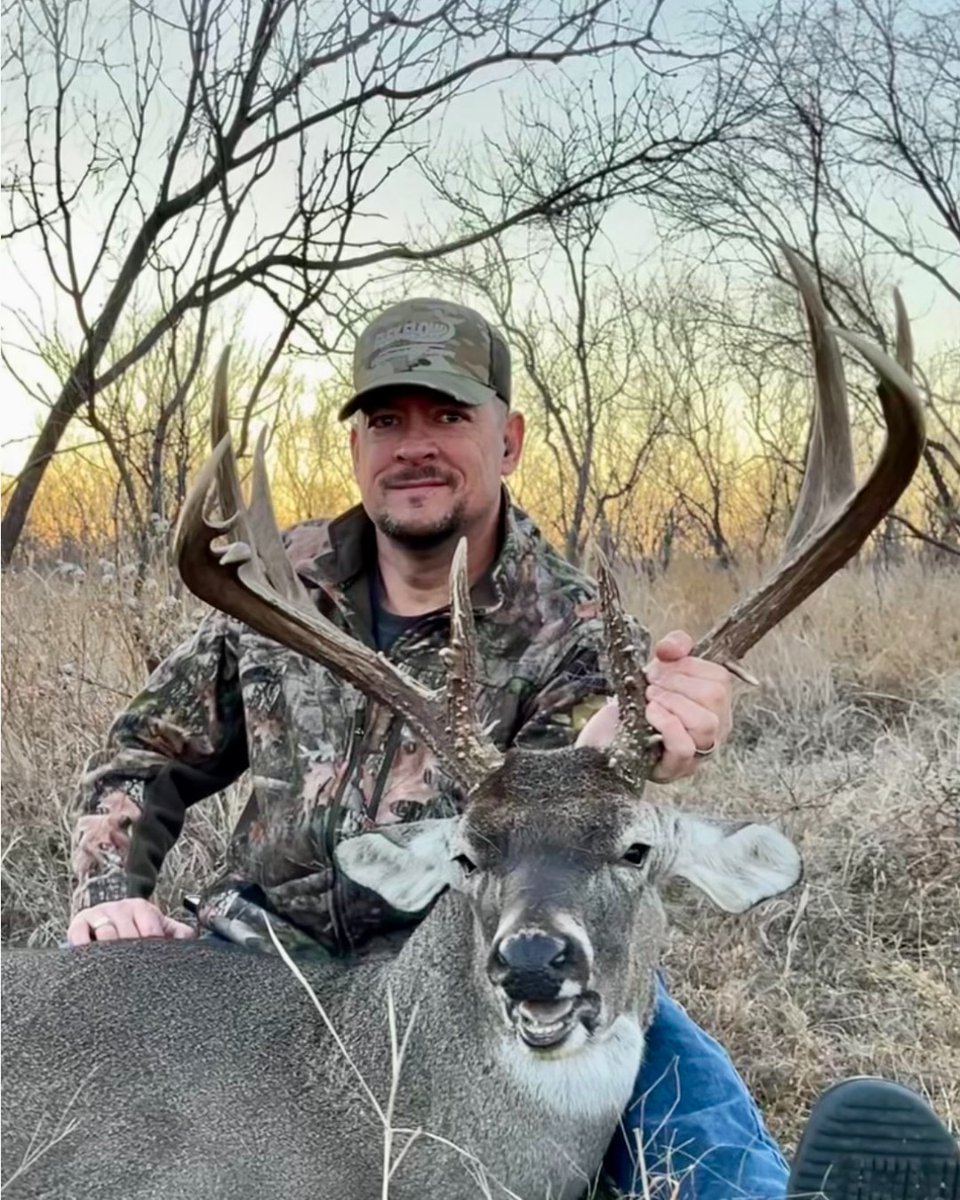 This old bruiser was taken in Fisher County by some clients. It scored 173 3/8. Our agent <a href="/rexdeta72/">Rex Detamore</a> helped these guys with finding their property. If you want someone to find you a great #ranch with monsters like this, give Rex a call. #hunttexas #texashunting #deerhunting