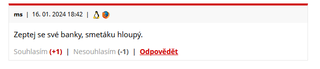 bloggerboomer's tweet photo. @computer_zive Přestávám na Poradnu živě chodit. Stává se z ní poslední dobou toxické místo, kde si někteří návštěvníci dělají legraci z tazatelů, nebo mají potřebu je nějakým způsobem urážet a zesměšňovat.
Pokud to tedy jde, vyřešte si tyhle trolly.
Díky.
#poradnazive #zive https://t.co/aOGBOO1ySE