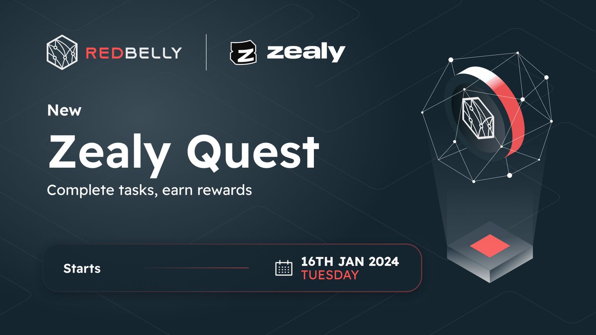 New Zealy Quest now available! Complete quests, earn rewards including NFTs, and level up! zealy.io/cw/redbellynet… #Redbelly #RWA